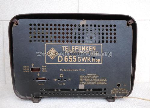 D655 GWK Trop; Telefunken (ID = 1799666) Radio