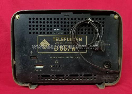 D657W; Telefunken (ID = 3069106) Radio