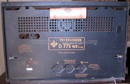 D775WK Trop; Telefunken (ID = 626898) Radio