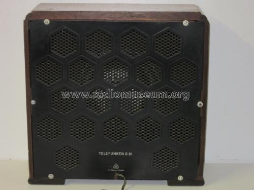 D81; Telefunken (ID = 1919654) Speaker-P