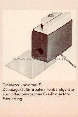 Diachron-Universal S; Telefunken (ID = 2086924) Misc