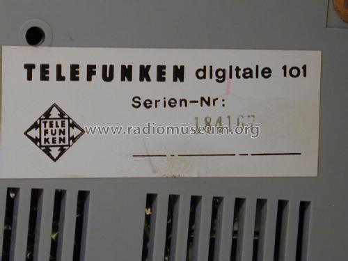 digitale 101; Telefunken (ID = 1830470) Radio