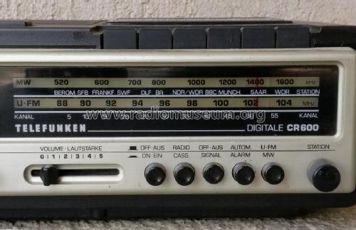 Digitale CR 600; Telefunken (ID = 2277345) Radio