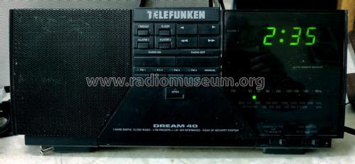 Dream 40 3 Band Digital Clock Radio; Telefunken (ID = 3088187) Radio