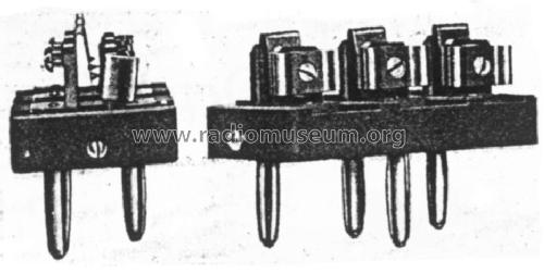 Dreifach-Pyritdetektor ED104a; Telefunken (ID = 612928) Radio part