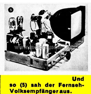 Einheits-Fernsehempfänger E1 FE VII ; Telefunken (ID = 2717237) Television