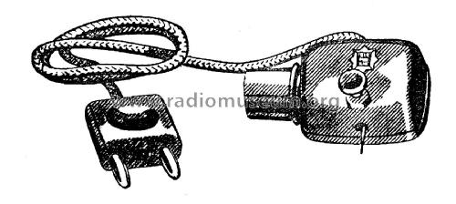 Elektro-Schalldose Teveg; Telefunken (ID = 2609141) Microphone/PU