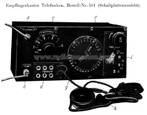 Empfänger für Flieger-Landstationen Ausf. A; Telefunken (ID = 2006651) Crystal