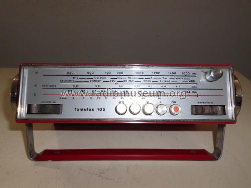 famulus 105; Telefunken (ID = 2306307) Radio