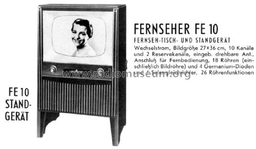 FE10S; Telefunken (ID = 2917526) Television