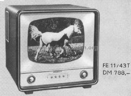 FE11/43T; Telefunken (ID = 383124) Televisore
