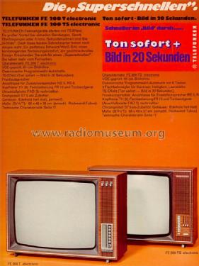 FE200T electronic; Telefunken (ID = 980094) Television