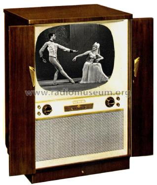 FE4N2/43St; Telefunken (ID = 2916318) Television