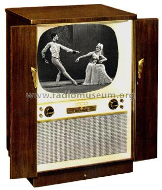 FE4N2/53S; Telefunken (ID = 2916299) Television