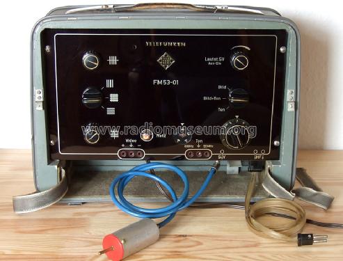 Fernseh-Service-Koffer FM53-01; Telefunken (ID = 342383) Equipment