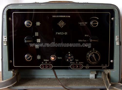 Fernseh-Service-Koffer FM53-01; Telefunken (ID = 342444) Equipment