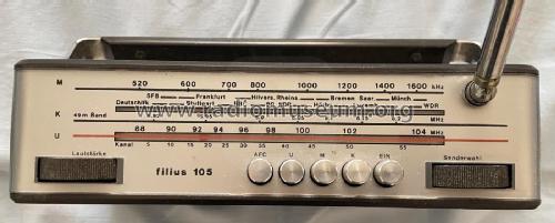 filius 105; Telefunken (ID = 3035549) Radio