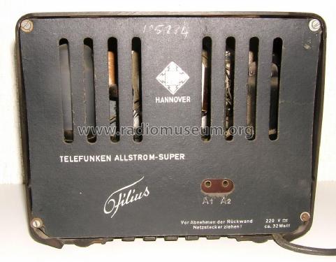 Filius SK 9H43GW; Telefunken (ID = 1001408) Radio