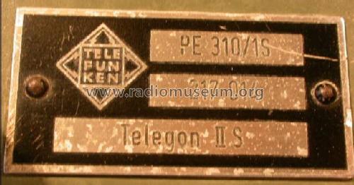 Funkpeilanlage Telegon II S PE 310 /1S; Telefunken (ID = 1619604) Commercial Re