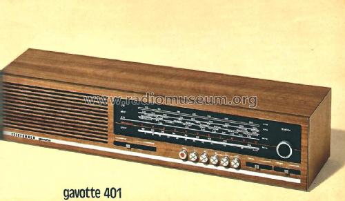 gavotte 401; Telefunken (ID = 3096917) Radio