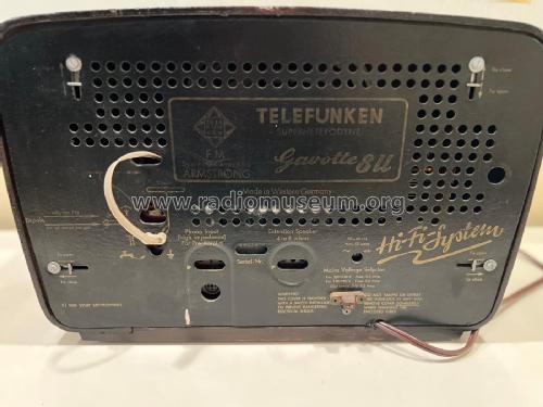 Gavotte 8U; Telefunken (ID = 3142752) Radio