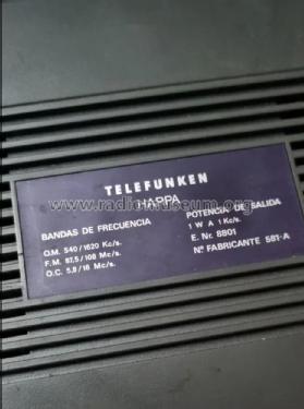 Harpa BTL-32209; Telefunken (ID = 3109925) Radio