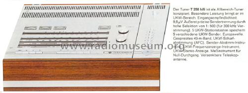 acusta hifi T250 hifi; Telefunken (ID = 751940) Radio