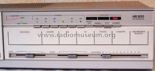 HiFi Receiver HR800; Telefunken (ID = 1931482) Radio