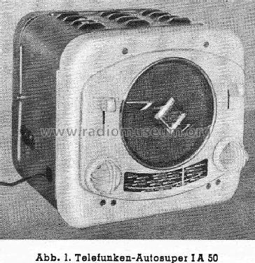 IA50; Telefunken (ID = 1229523) Car Radio