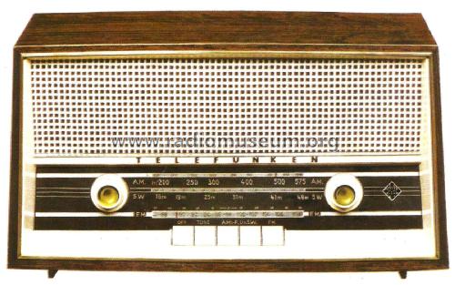 Jubilate 5351W; Telefunken (ID = 2132684) Radio