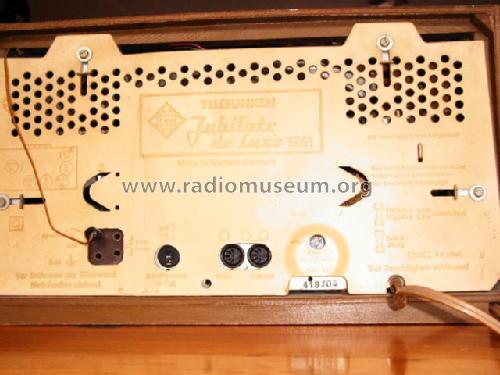 Jubilate de Luxe 1261; Telefunken (ID = 186882) Radio