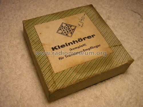 Kleinhörer ; Telefunken (ID = 1972037) Speaker-P