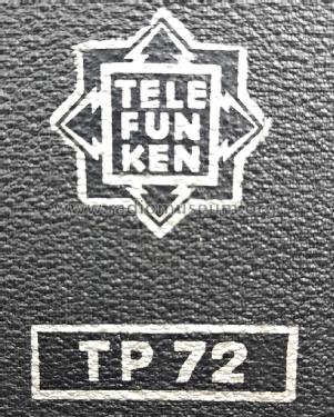 Koffergrammophon TP72; Telefunken (ID = 3053331) TalkingM