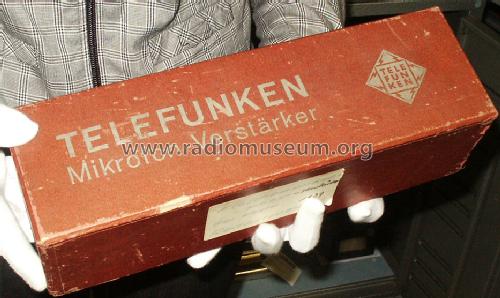 Kondensator-Mikrofon Ela-MZ028/1; Telefunken (ID = 1244444) Microphone/PU