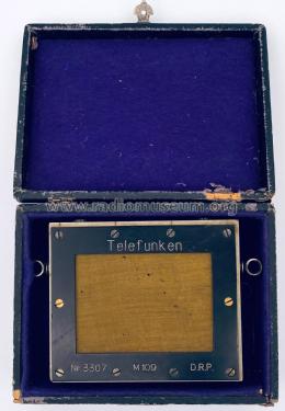 KS-Mikrophon - Kohlegrießmikrofon M109; Telefunken (ID = 2729630) Microphone/PU