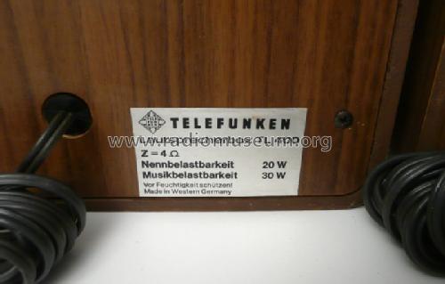 HiFi Lautsprecherbox TL 400; Telefunken (ID = 1056444) Speaker-P