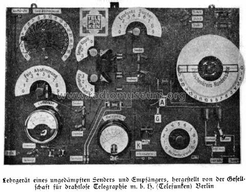 Lehrgerät Sender und Empfänger ; Telefunken (ID = 1051392) teaching