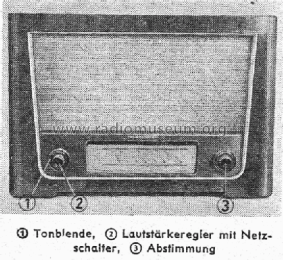 Lyra 6449GWK ; Telefunken (ID = 1040587) Radio