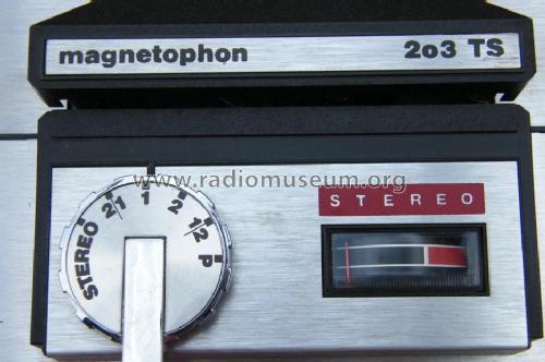 Magnetophon 203TS M 203TS; Telefunken (ID = 858917) R-Player