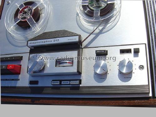 Magnetophon 212 automatic M-212; Telefunken (ID = 507957) R-Player