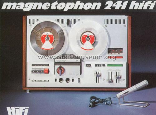 Magnetophon 241 hifi; Telefunken (ID = 753909) R-Player