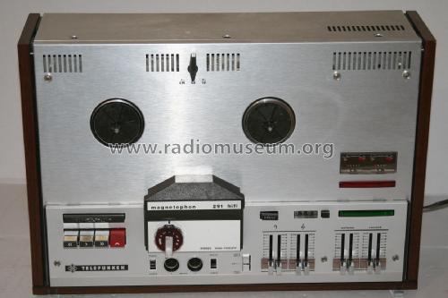 Magnetophon 291 HiFi; Telefunken (ID = 1972244) R-Player