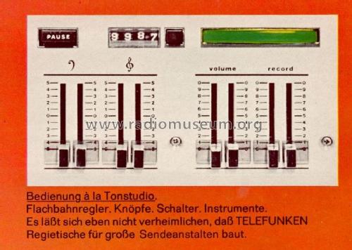 Magnetophon 291 HiFi; Telefunken (ID = 2087347) R-Player