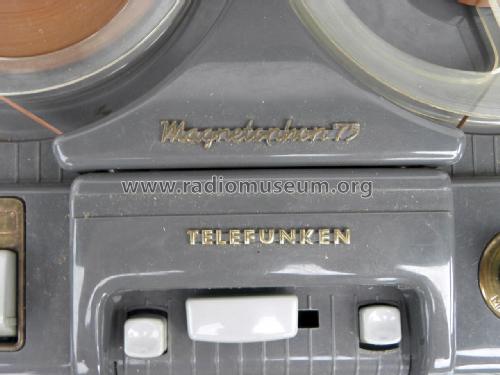 Magnetophon 75K-15 de Luxe; Telefunken (ID = 2033217) Ton-Bild