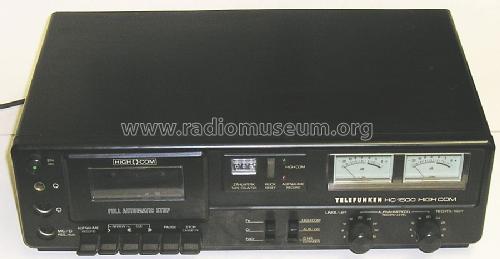 Magnetophon HC-1500 High Com; Telefunken (ID = 675697) R-Player