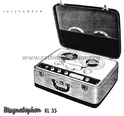 Magnetophon KL35; Telefunken (ID = 27862) R-Player