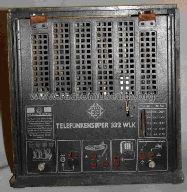 Meistersuper 332WLK ; Telefunken (ID = 493720) Radio