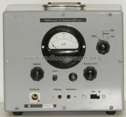 Meßzusatz für Deziempfänger Mz E308-302/1; Telefunken (ID = 2279855) Equipment