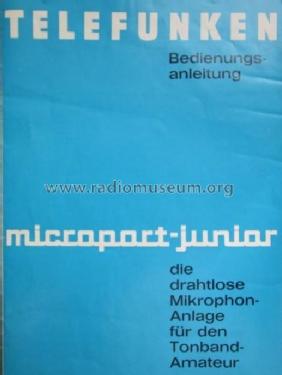 Microport-junior SK 2001 & UK 2001; Telefunken (ID = 1756498) Commercial TRX