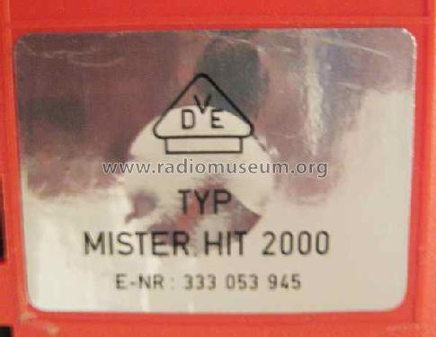 Mister Hit 2000; Telefunken (ID = 1601309) Reg-Riprod